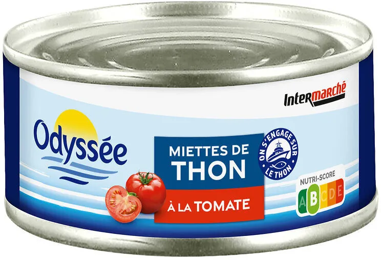 Miettes de thon à la tomate 160g 104g (1/5)