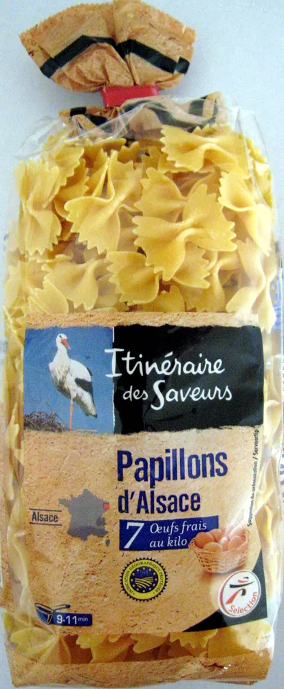 Spaghetti, Coquillettes, Torsades, Papillons, Macaroni, Nids, Nouilles bouclées, Penne