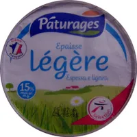 Crème fraîche épaisse légère Pâturages