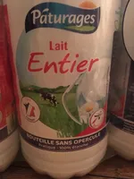 Le lait, lait stérilisé UHT entier