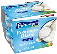 Fromage frais nature 3,2% 8x100g