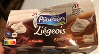 8 Liégeois Pâturages: 4 Chocolat, 4 café