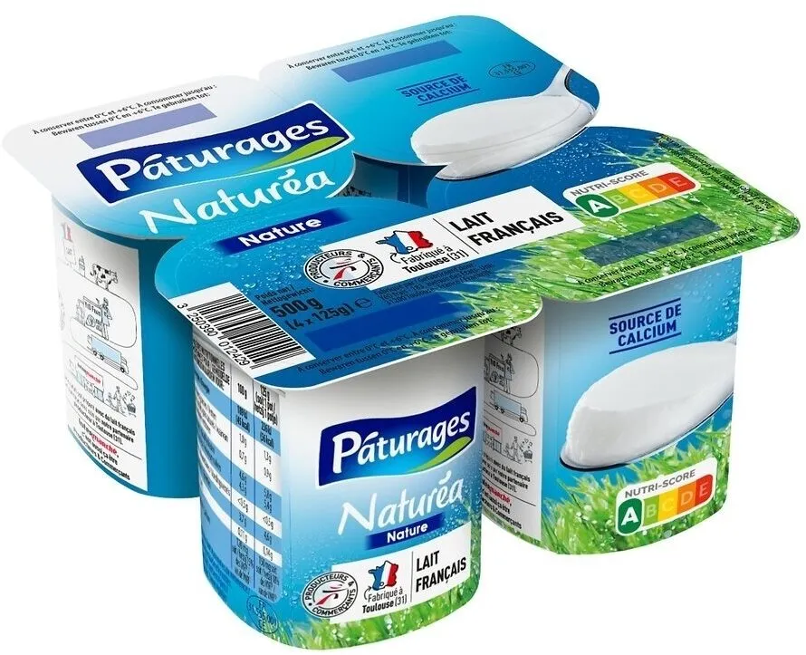 Yaourt Etuve nature NATUREA X4