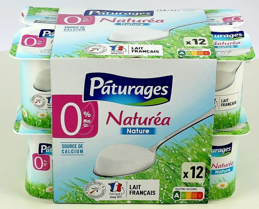 Yaourt nature 0% 12x125g