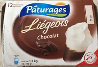 12 Liégeois Chocolat Pâturages