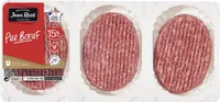 Steaks hachés 15% - 6 x 100g