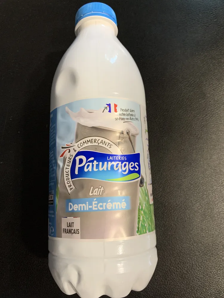 Lait demi-écrémé