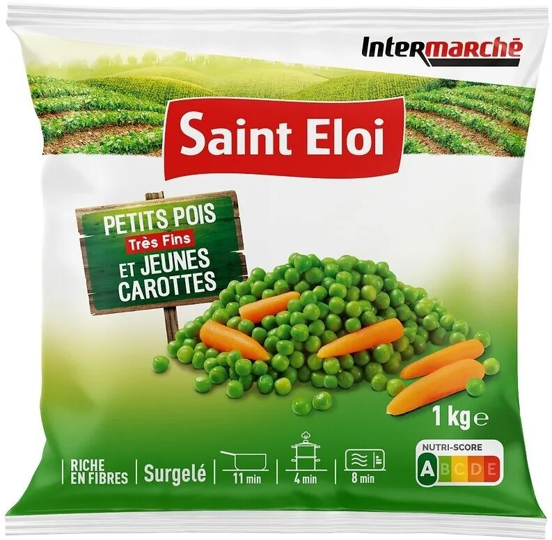 Petits pois et carottes 1 kg