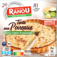 Tarte aux Poireaux surgelée 400g