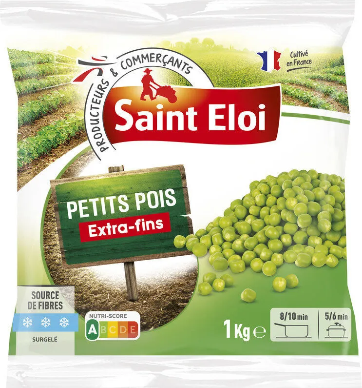 petits pois doux surgelés