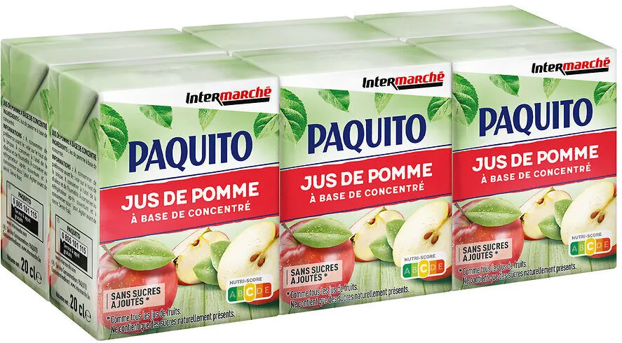 Abc pomme briquettes 6x20cl
