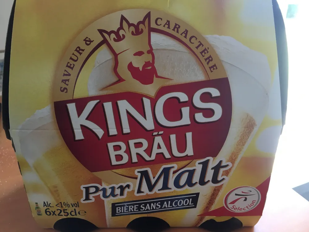 Biere blonde pur malt sans alcool, 6 x