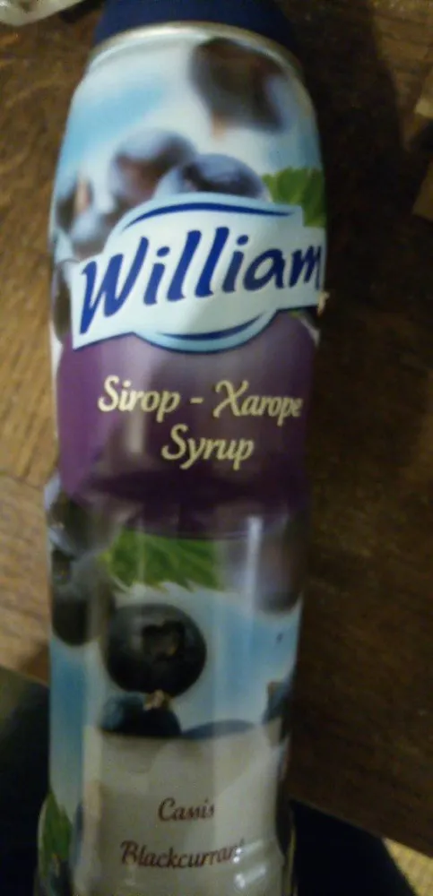 Sirop Au Cassis