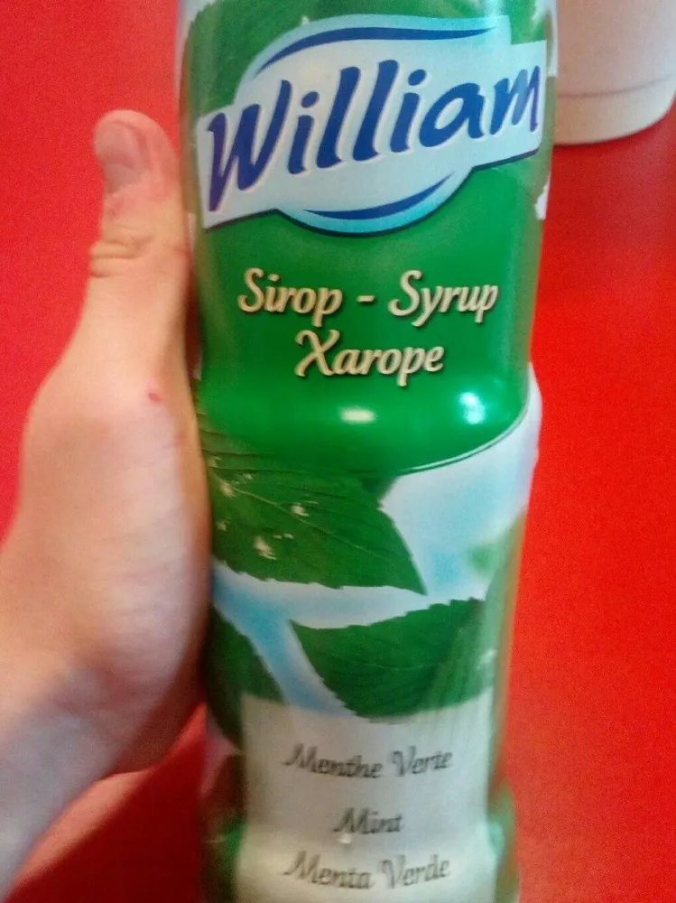Sirop à La Menthe Verte