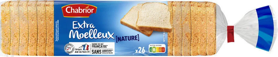 Pain de mie extra moelleux nature