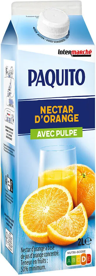 Paq nectar Orange pulpé bk 2L