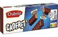 Gaufrettes Fourrées Cacao Maigre, Enrobées de Chocolat 150G ( CAOFRET')