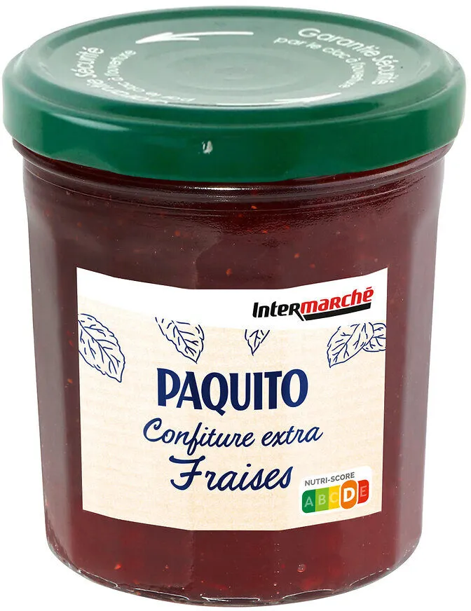 CONFITURE EXTRA de fraises 50% fruits