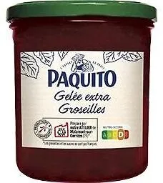 GELEE EXTRA de groseilles 50% fruits