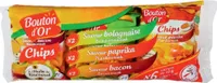 Assortiment de chips aromatisées