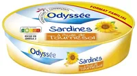 Sardines à l'huile de tournesol 230g (1/3)
