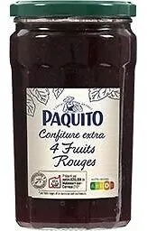 CONFITURE EXTRA 4 fruits rouges 50% fruits