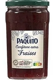 CONFITURE EXTRA de fraises 50% fruits