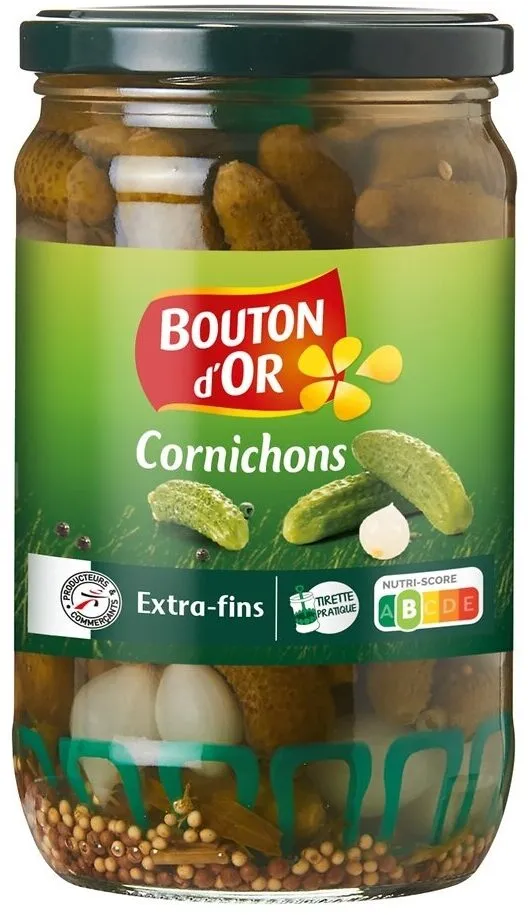 Cornichons e.f bo 185g