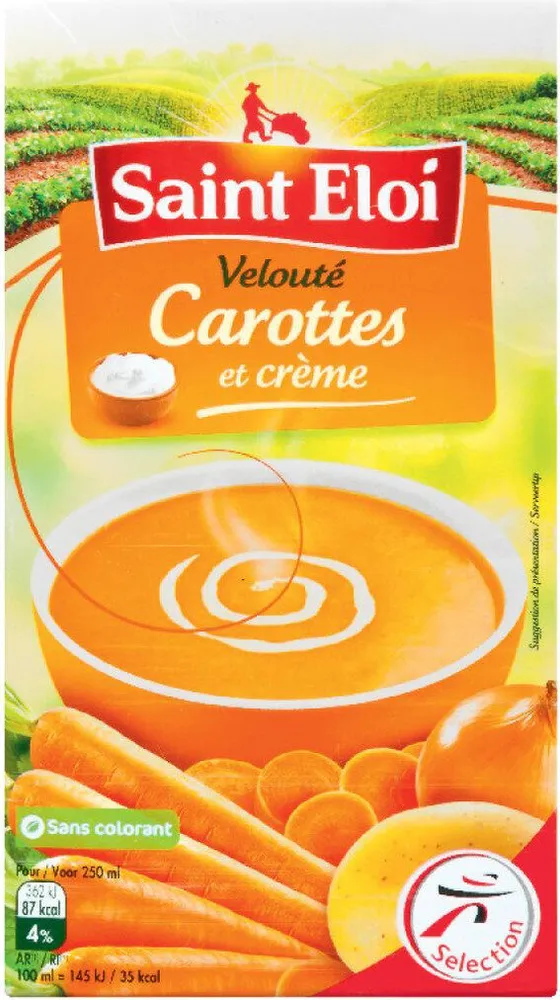 Veloute carottes et creme 1l