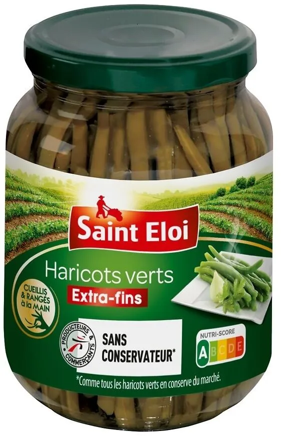Haricots verts extra fins C&R main 72cl