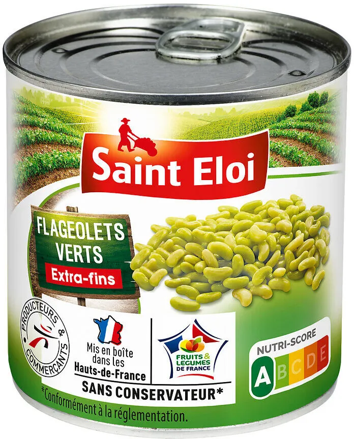 Flageolets verts extra fins - 72 cL