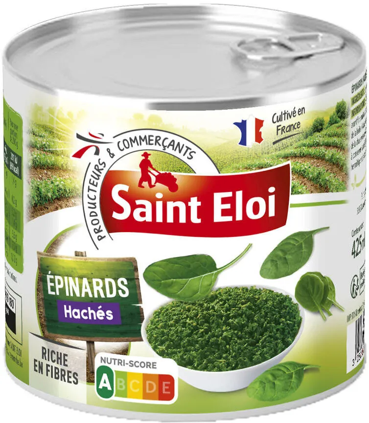 Epinards hachés 1/2