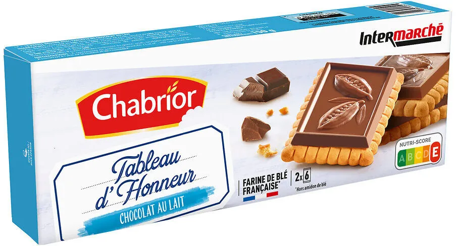Tableau d'honneur chocolat au lait