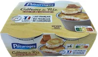Gateau de riz sur lit de caramel 4x100g