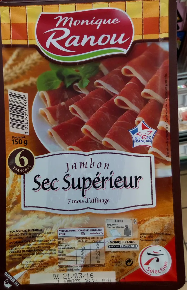 Jambon Sec Supérieur