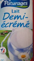 Lait demi-écrémé stérilisé UHT
