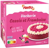 Vacherin fruits rouges - vanille (S/G) - 1200mL