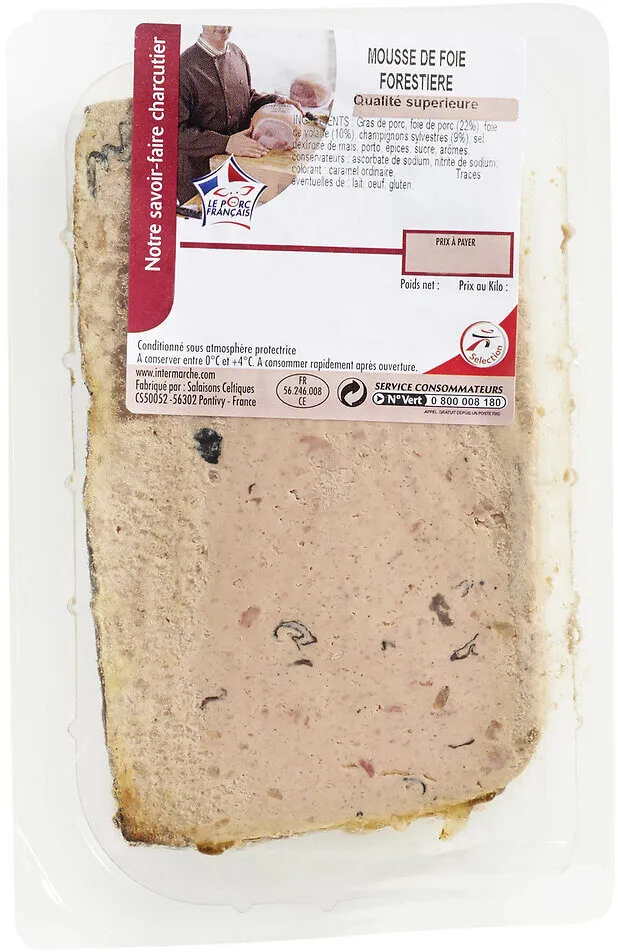 Terrine de foie forestiere trad