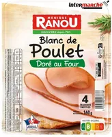 Blanc de poulet sup dore au four 4tr 160g - france
