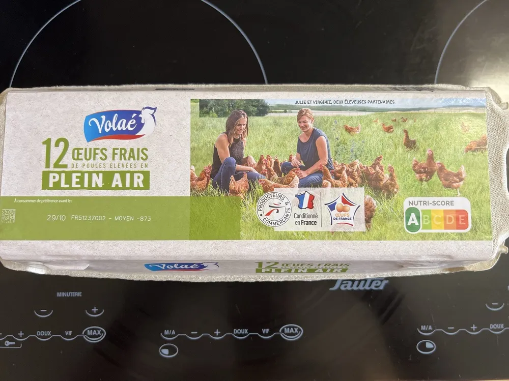 12 OEUFS FRAIS