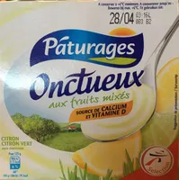 Onctueux aux fruits mixés