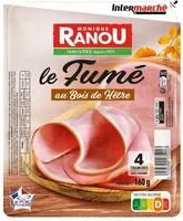 Jambon sup ac fume 4t 160g