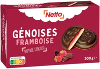 Génoise framboise 300g
