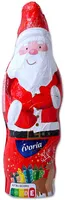 Père Noel chocolat au lait sous alu - 100g