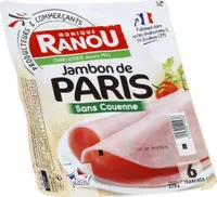 Jambon mon paris découenné dégraissé