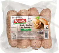 ANDOUILLETTES SUP X4 500G RANOU Massif TRAD