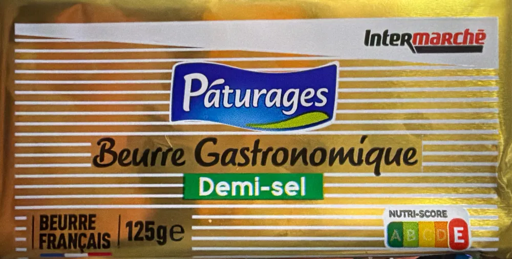 Beurre gastronomique Demi-sel