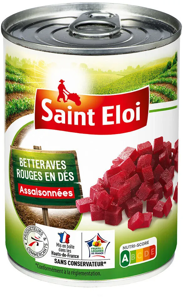 Betteraves rouges en dés - 5/1