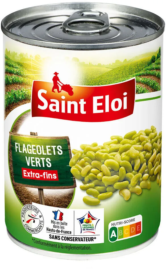 Flageolets verts extra fins 5/1