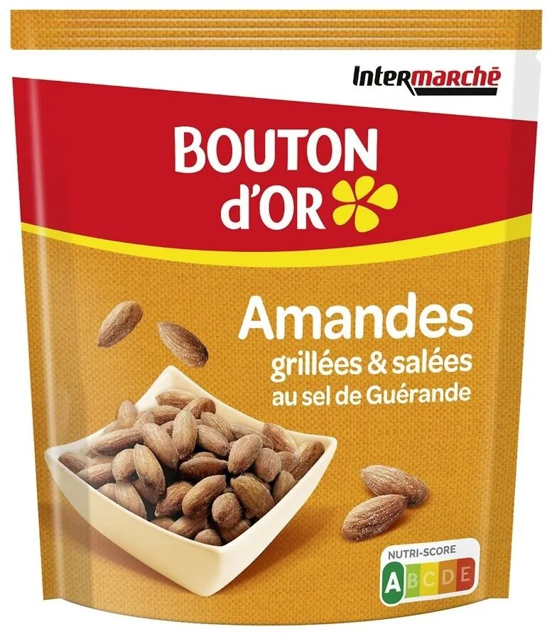 Amandes grillées et salées